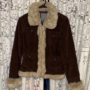 BB Dakota Chocolate Brown corduroy Jacket
